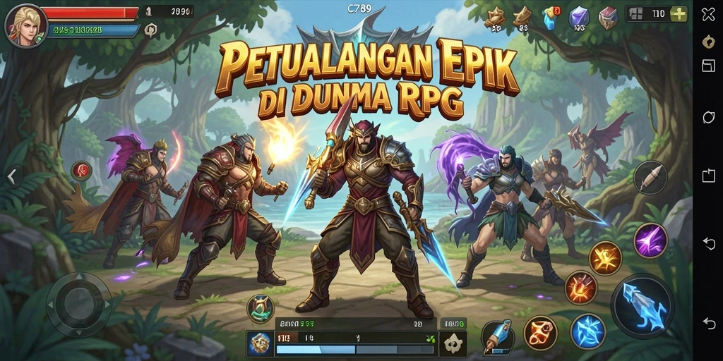 Gameplay RPG yang mendebarkan dan menakjubkan di C789