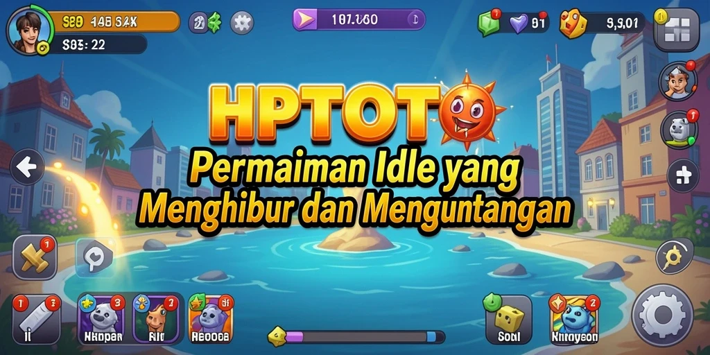 Tampilan gameplay HPTOTO yang menarik dan penuh warna.
